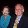 Honored College of Music Alumnus William Thomson (BM 1948; MM 1949) with wife Betty prior to presentation for Music Now (September 2009). 
