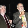 Emeritus composers Thomas Clark and Larry Austin during CEMI program celebrating Austin's 80th birthday (September 2010). 