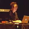 Guest composer Jeffrey Stolet presenting his recent work at Music Now (September 2008). 	