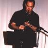 Guest artist Evan Ziporyn performing in a lecture-recital for Music Now (April 2002). 